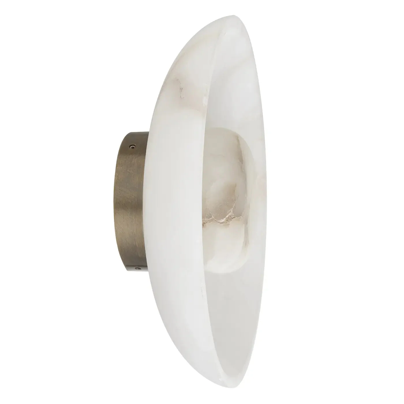 Alabaster Diffuser Wall Light - 10 inch - White - Image 6