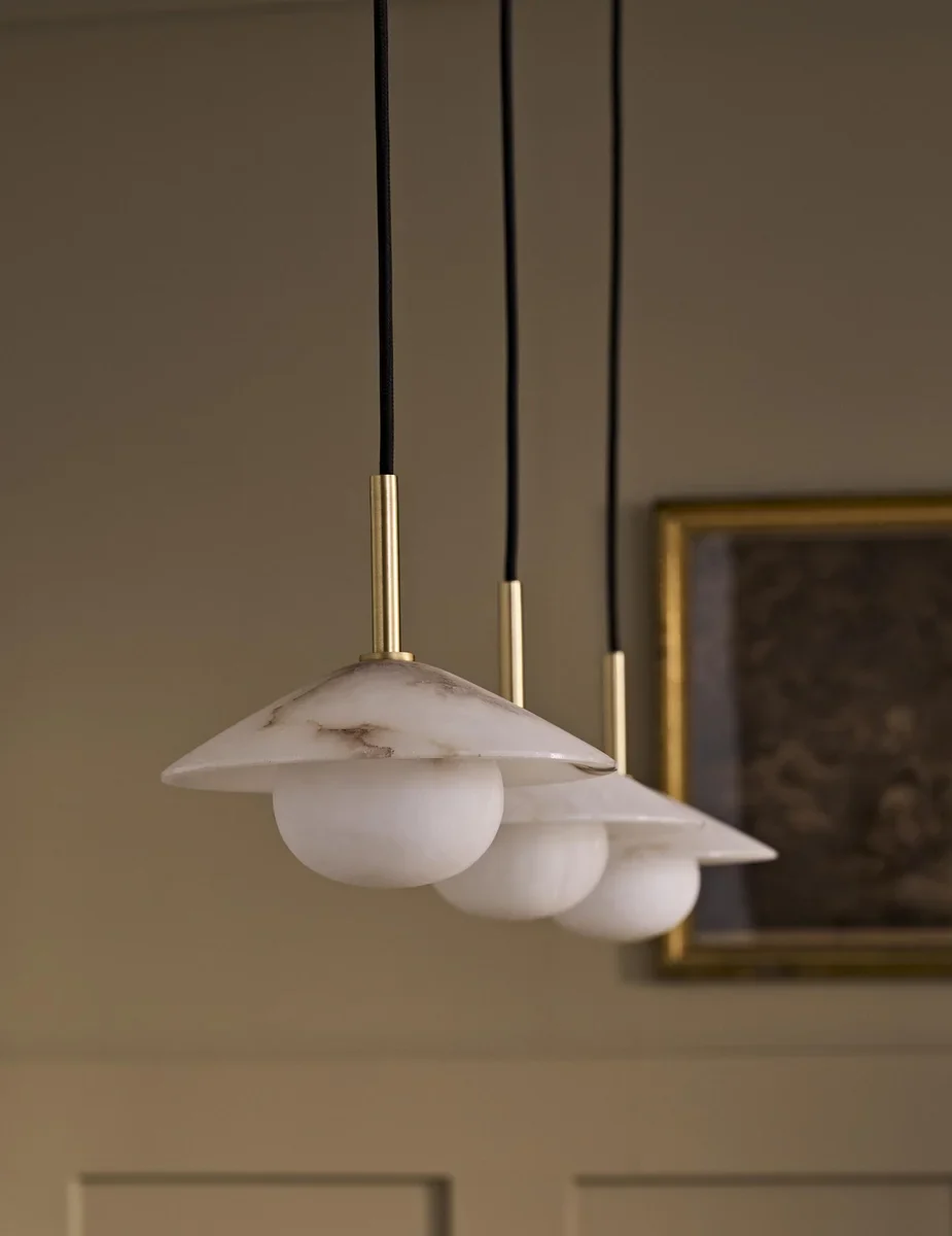 Alabaster Slope Pendant Light - Image 6