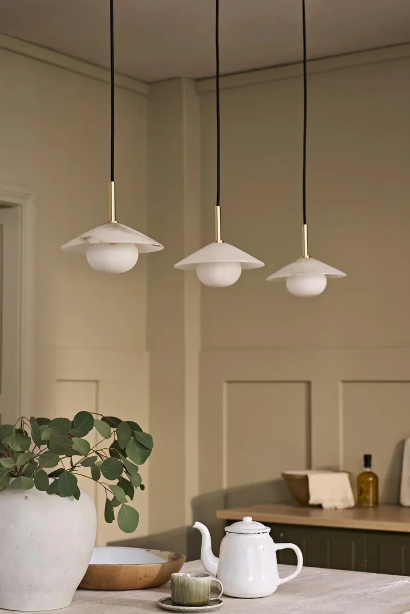 Alabaster Slope Pendant Light - Image 7