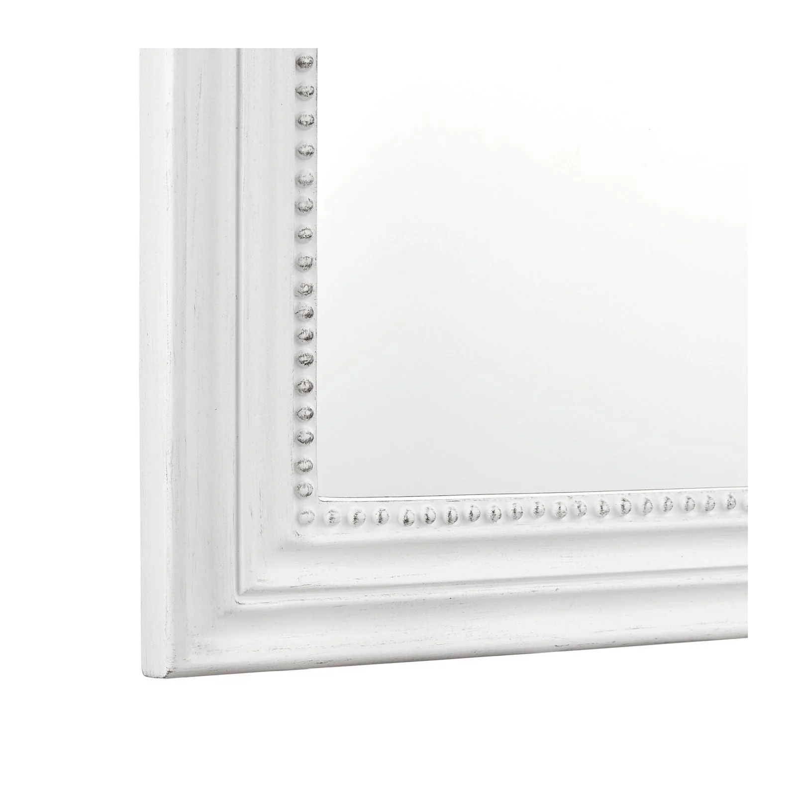 Alana Rectangle Mirror Distressed Ivory 120 x 71cm - Image 5