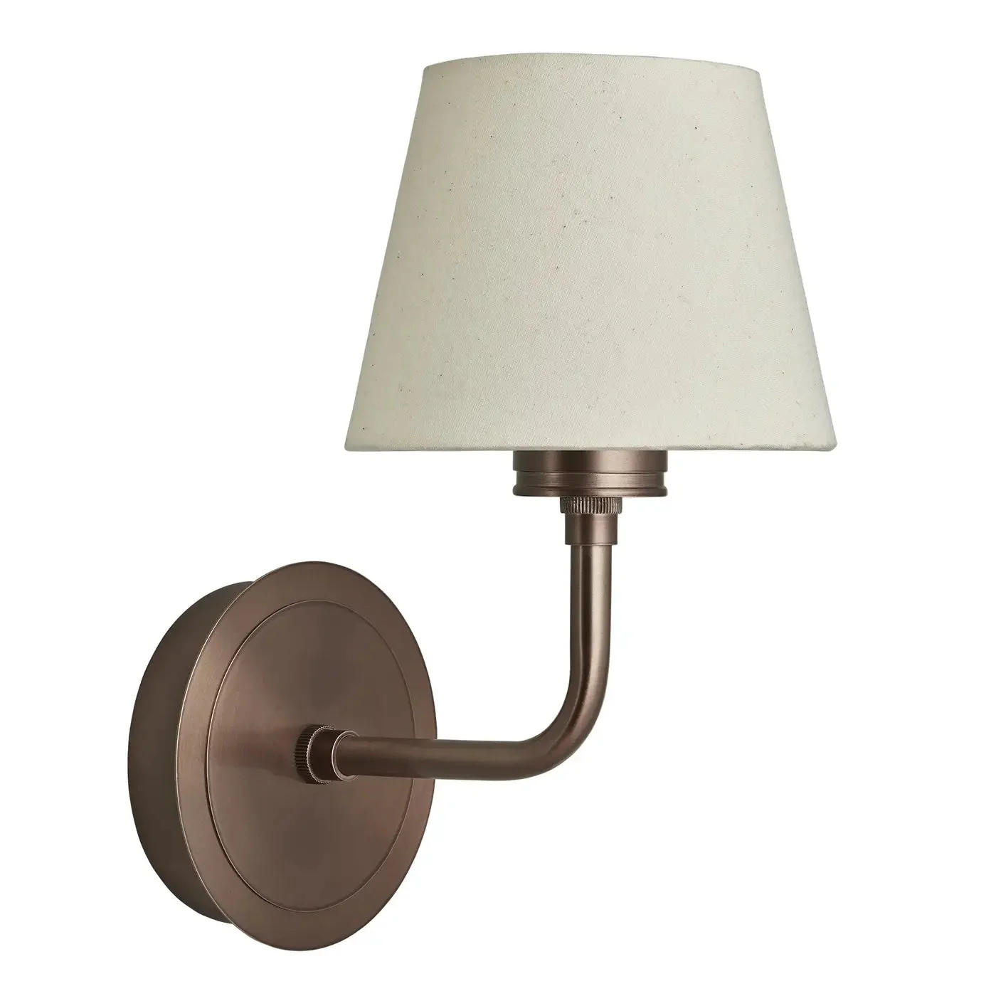 Albany 1/2Lt Wall Light - Natural Cotton Shade - Image 13