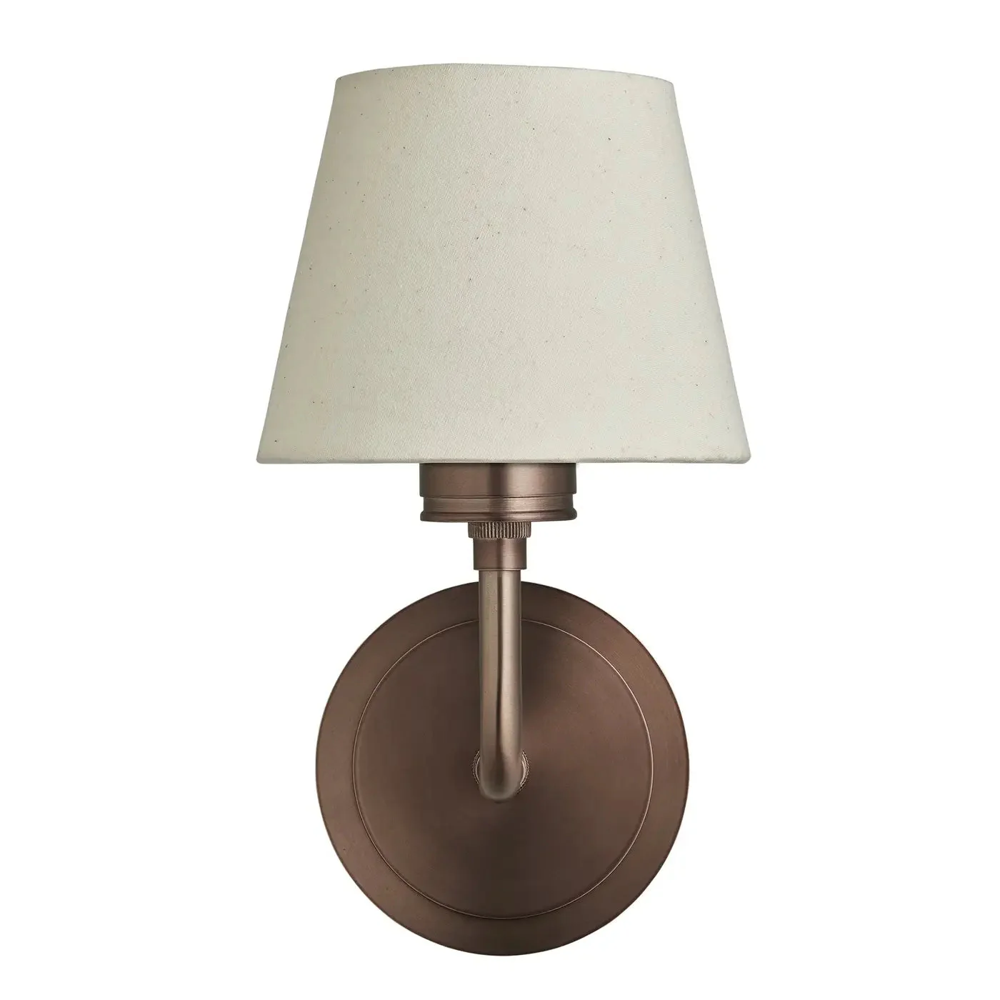 Albany 1/2Lt Wall Light - Natural Cotton Shade - Image 16