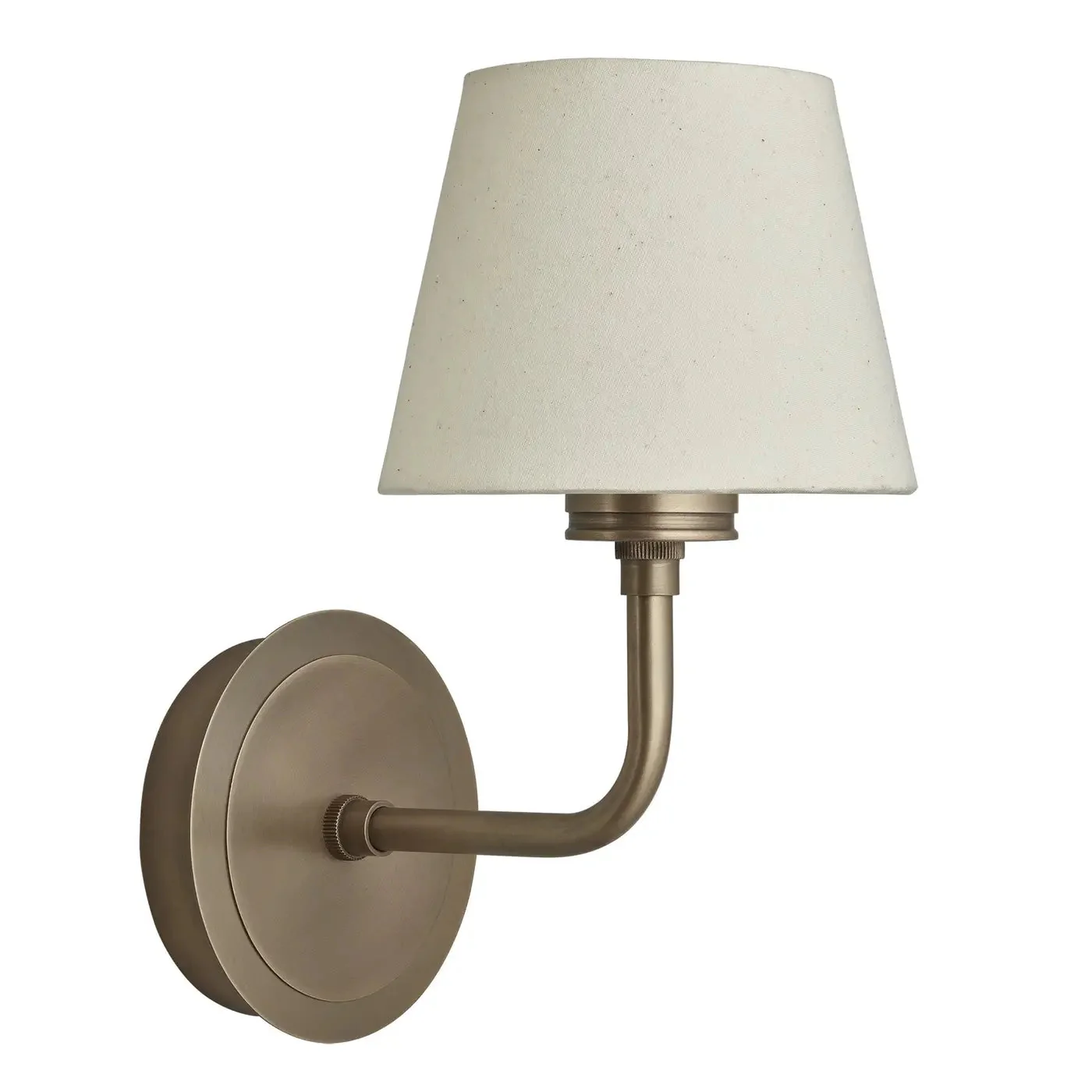 Albany 1/2Lt Wall Light - Natural Cotton Shade - Image 17