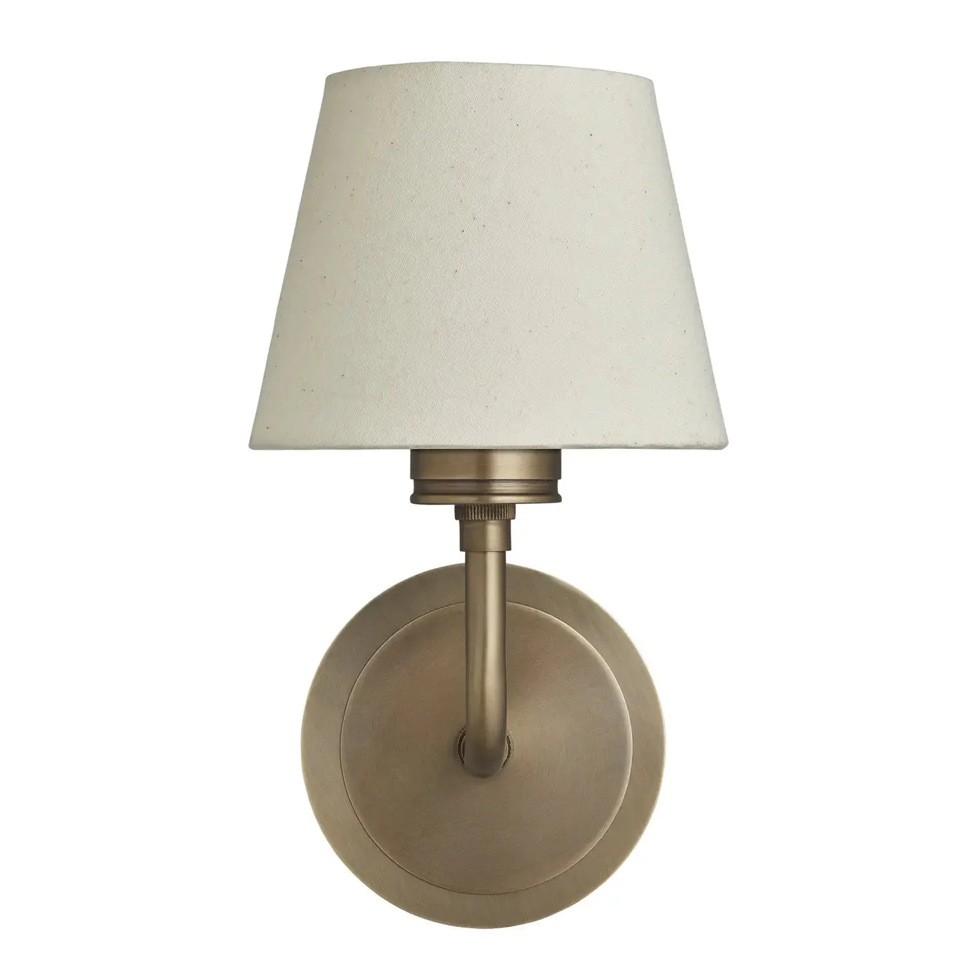 Albany 1/2Lt Wall Light - Natural Cotton Shade - Image 2