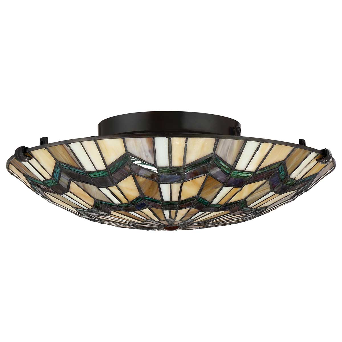 Alcott 2 Light Flush - Valiant Bronze - Image 5