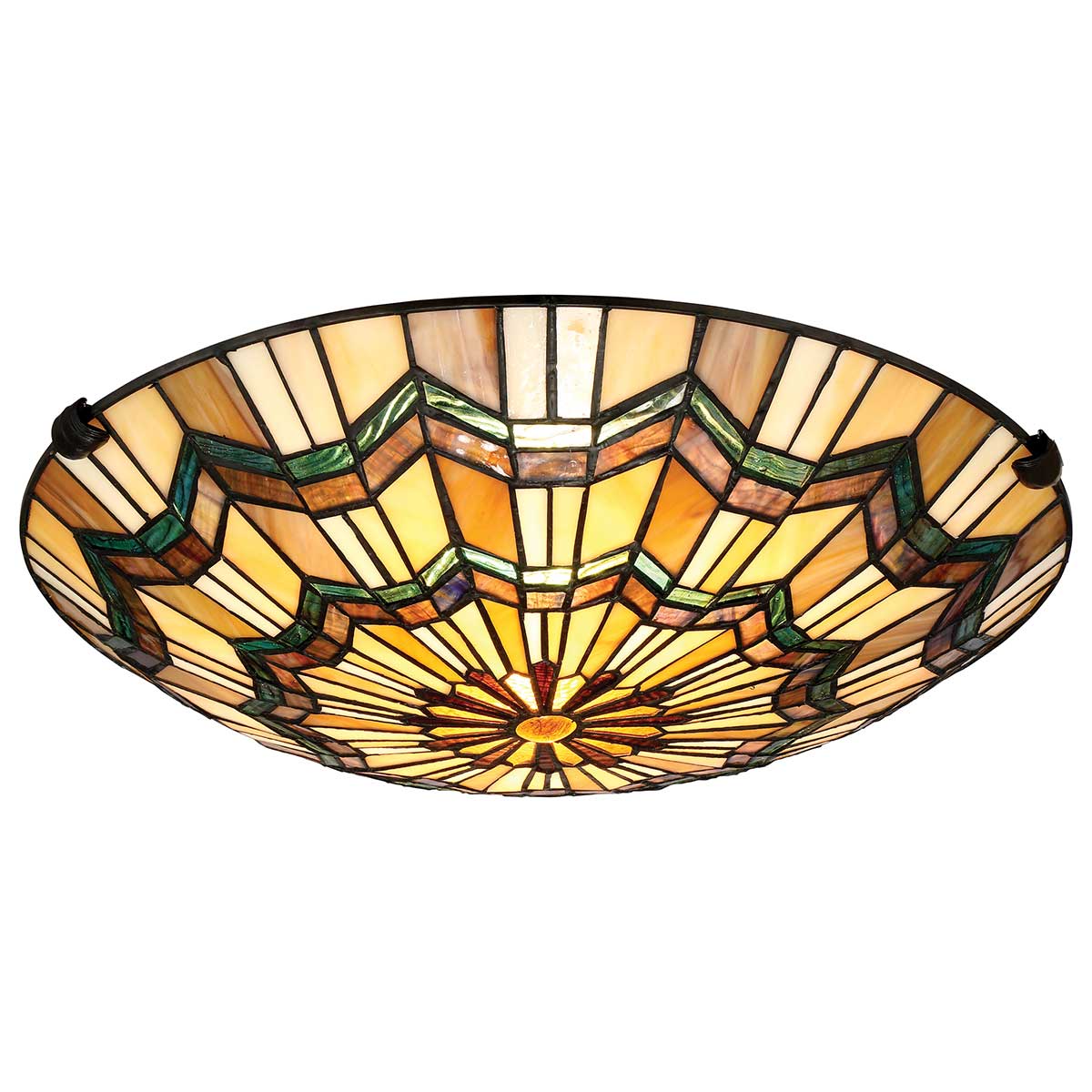 Alcott 2 Light Flush - Valiant Bronze - Image 6