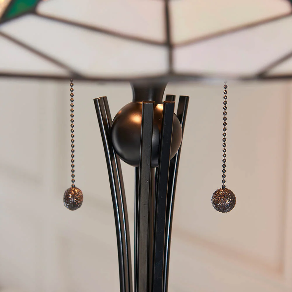 Alcyone Floor Lamp -Black Finish E27 - Image 6