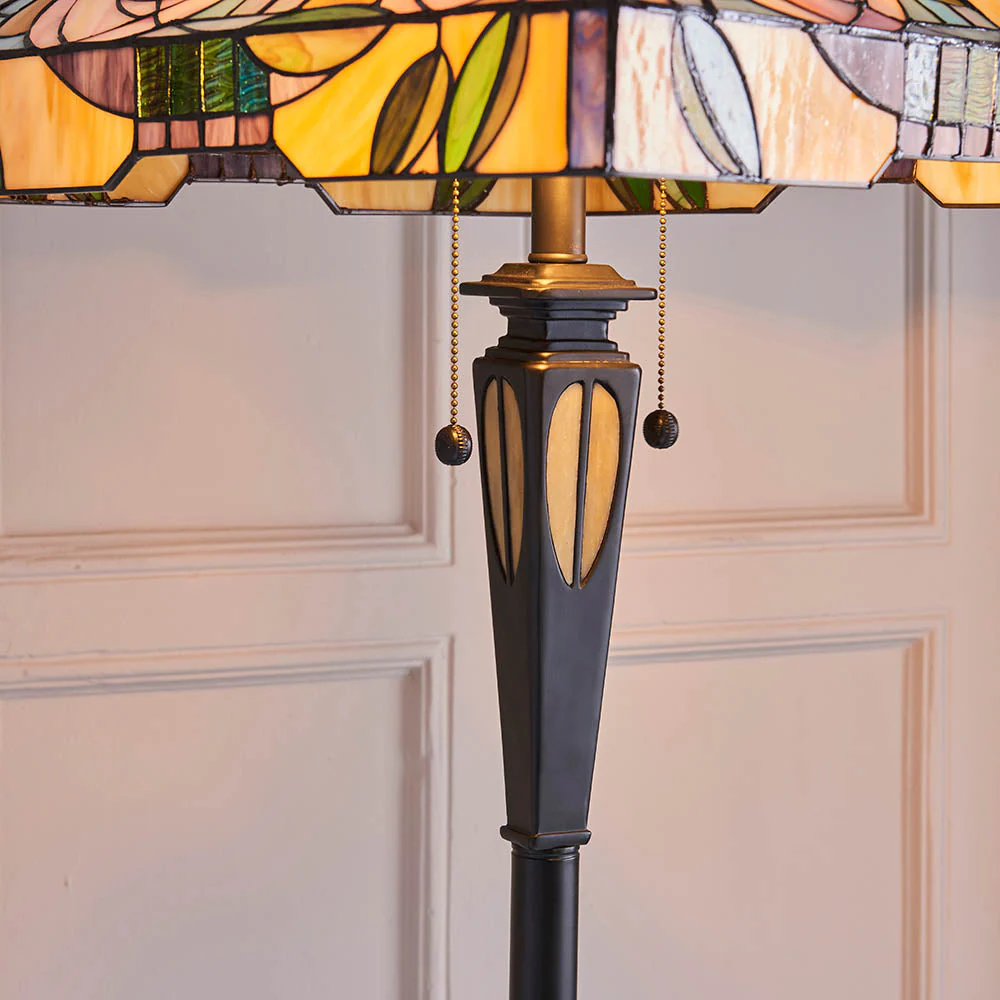 Aldebaran Floor Lamp - Satin Black Finish E27 - Image 5