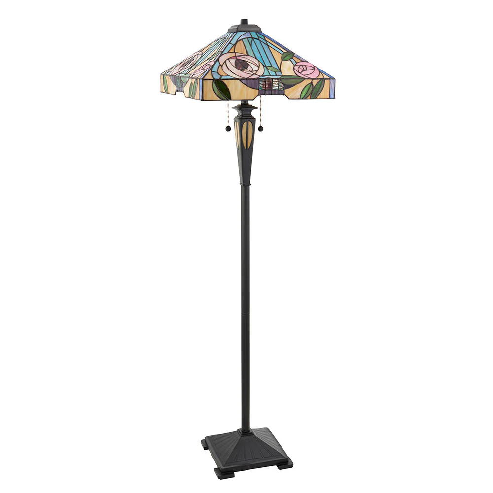 Aldebaran Floor Lamp - Satin Black Finish E27 - Image 8