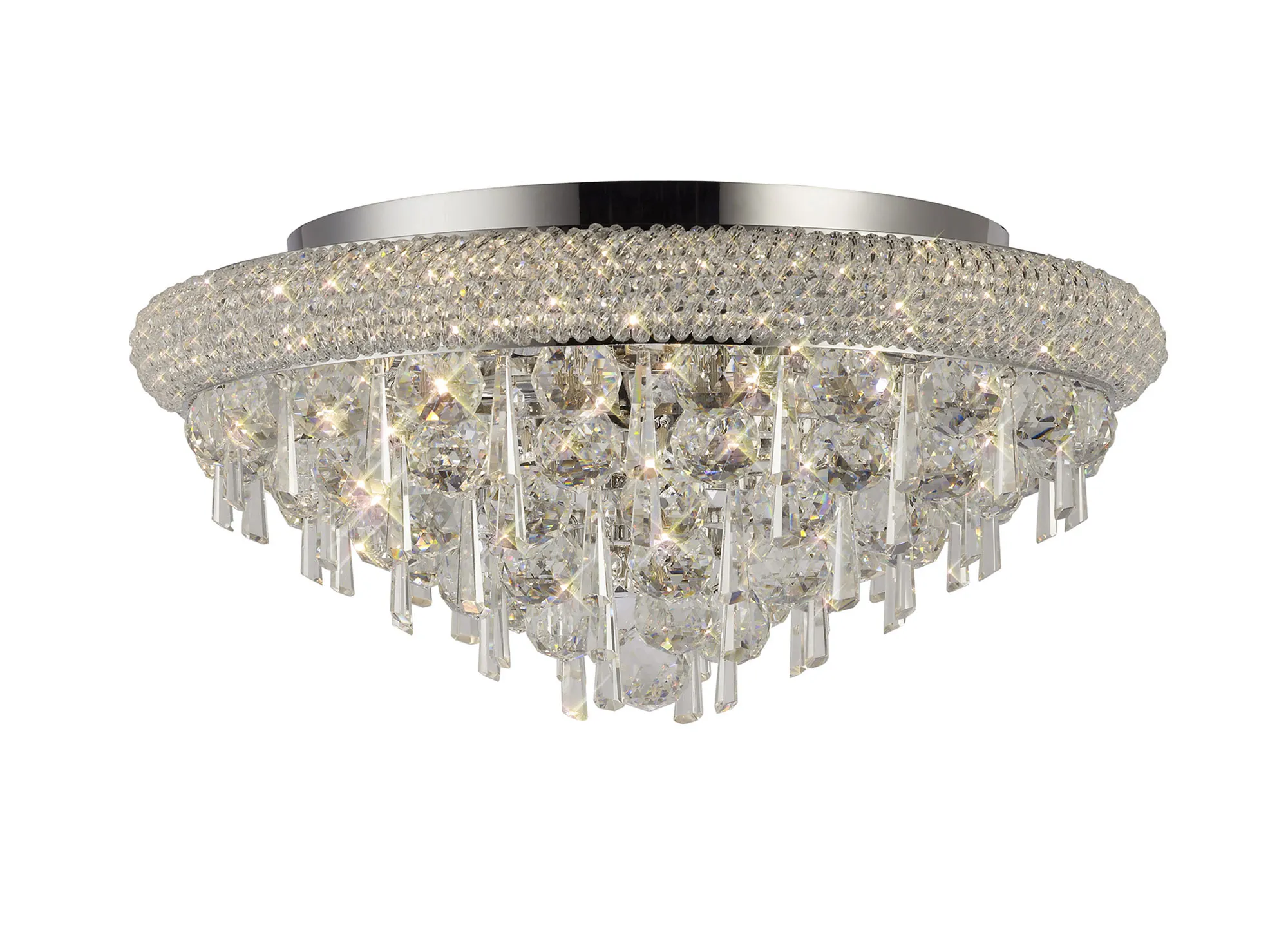Alexandra Ceiling 6/7/9/16/18 Light E14 Gold/Polished Chrome - Image 22