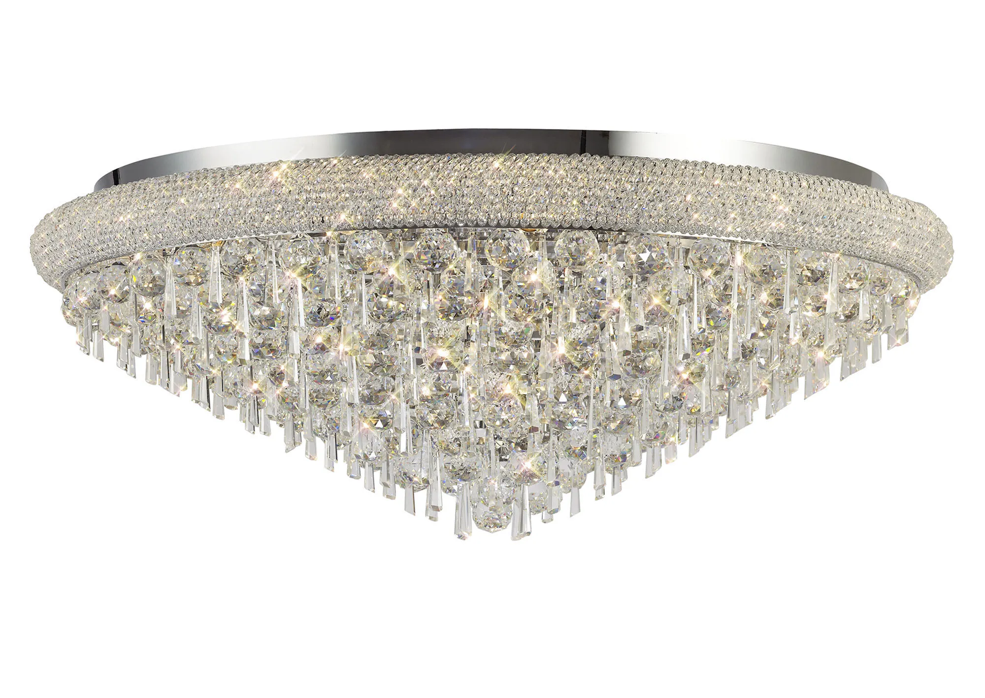 Alexandra Ceiling 6/7/9/16/18 Light E14 Gold/Polished Chrome - Image 28