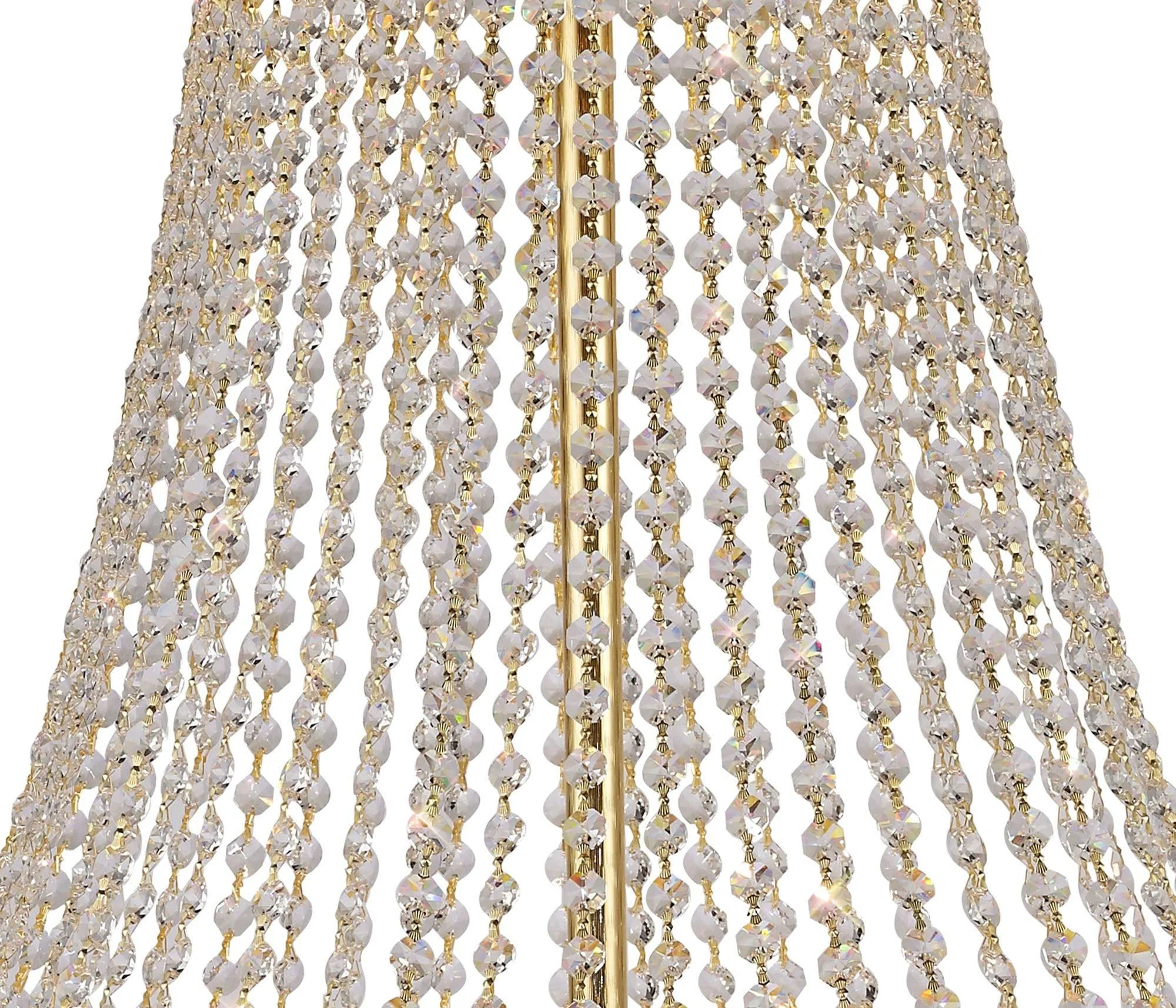 Alexandra Pendant 20 Light Gold/Crystal - Image 3