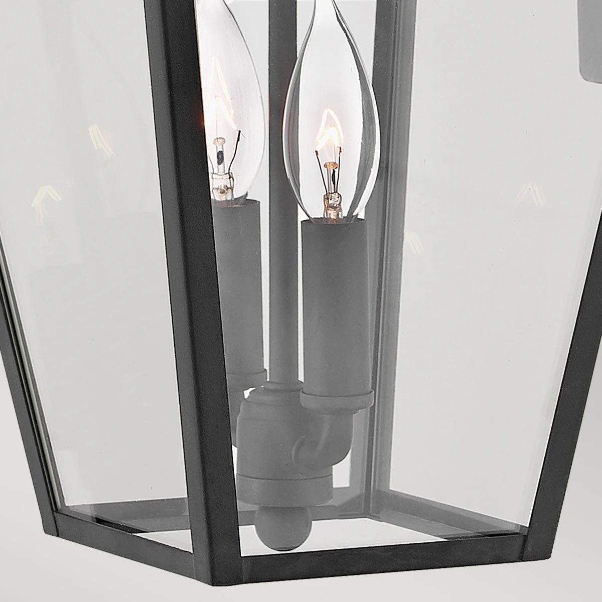 Alford Place 2/3Lt Small/Medium/Large Outdoor Wall Lantern - Museum Black E14 IP44 - Image 11
