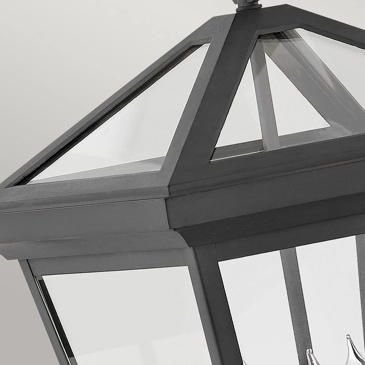 Alford Place 2/3Lt Small/Medium/Large Outdoor Wall Lantern - Museum Black E14 IP44 - Image 15