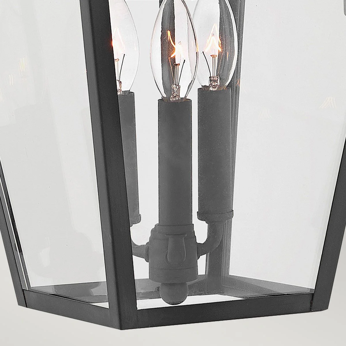 Alford Place 2/3Lt Small/Medium/Large Outdoor Wall Lantern - Museum Black E14 IP44 - Image 16