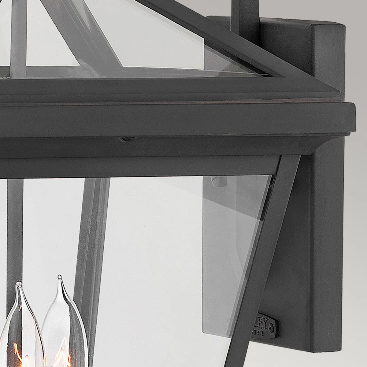 Alford Place 2/3Lt Small/Medium/Large Outdoor Wall Lantern - Museum Black E14 IP44 - Image 17