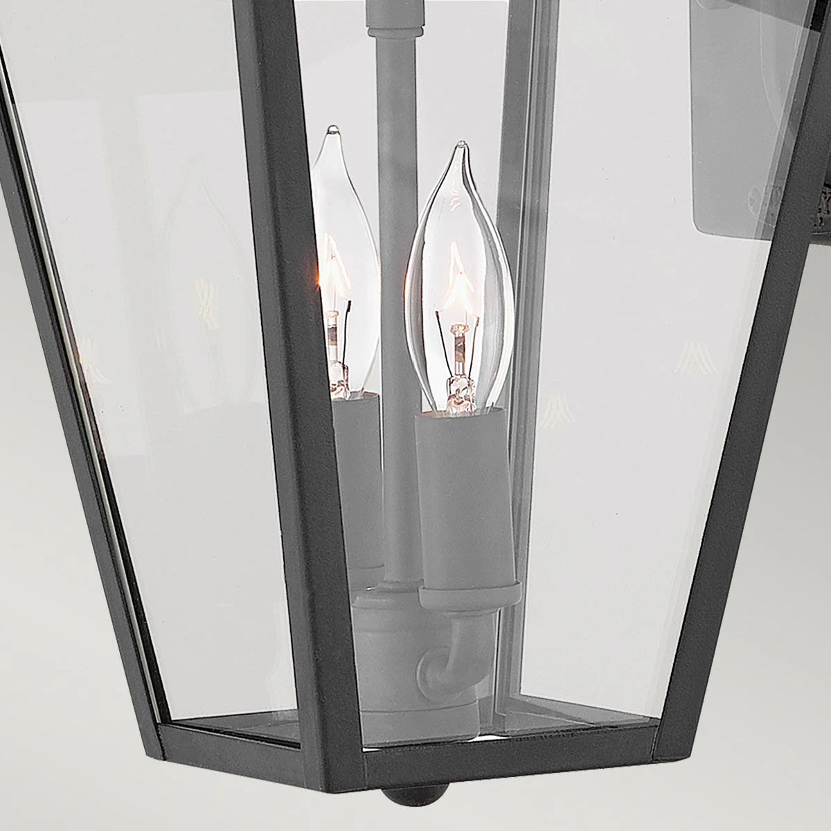 Alford Place 2/3Lt Small/Medium/Large Outdoor Wall Lantern - Museum Black E14 IP44 - Image 6