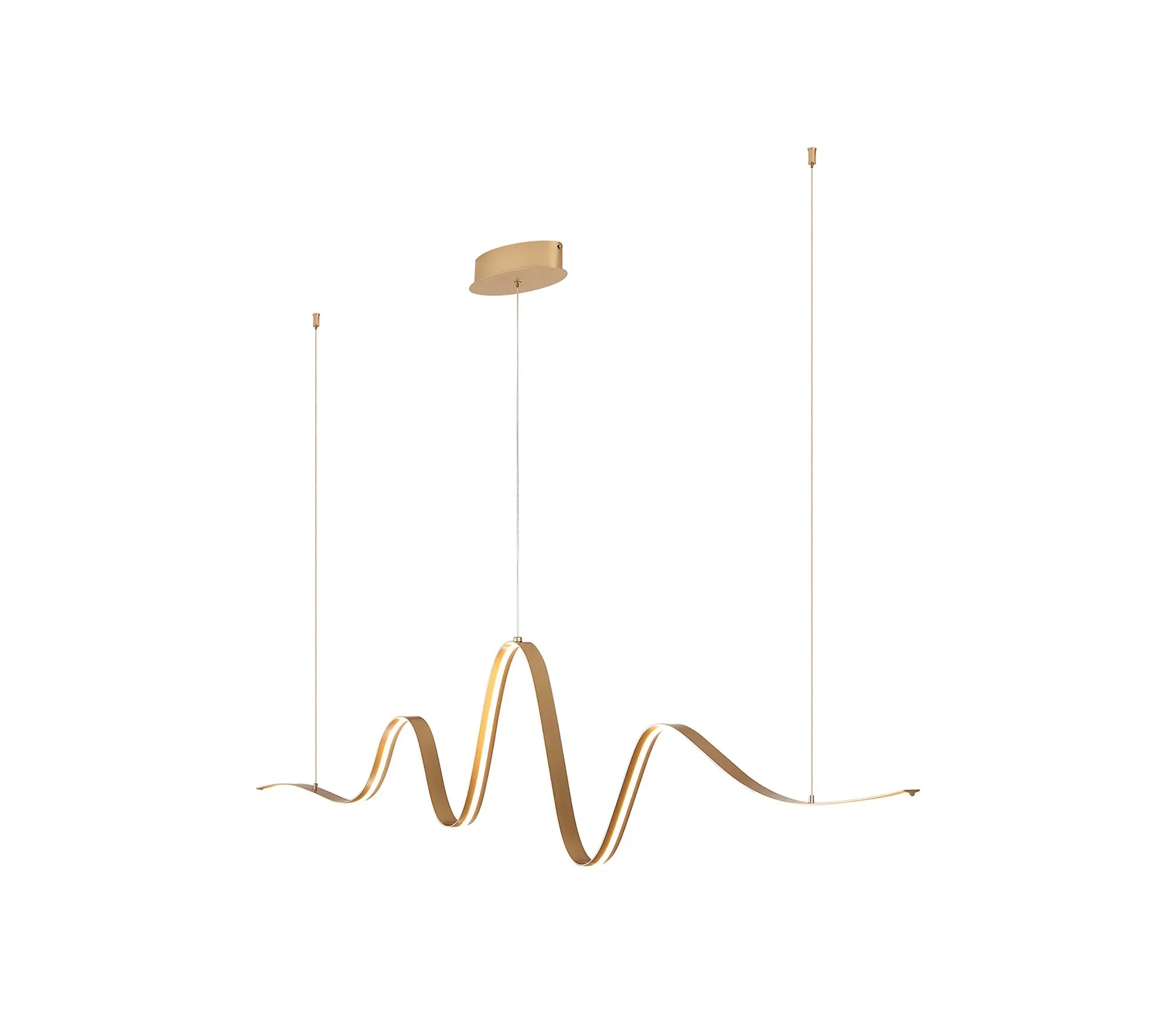 Alice Kitchen LED Light Triac Dimmable 3yrs Warranty- Dark Grey/ Gold Finishes - Image 2