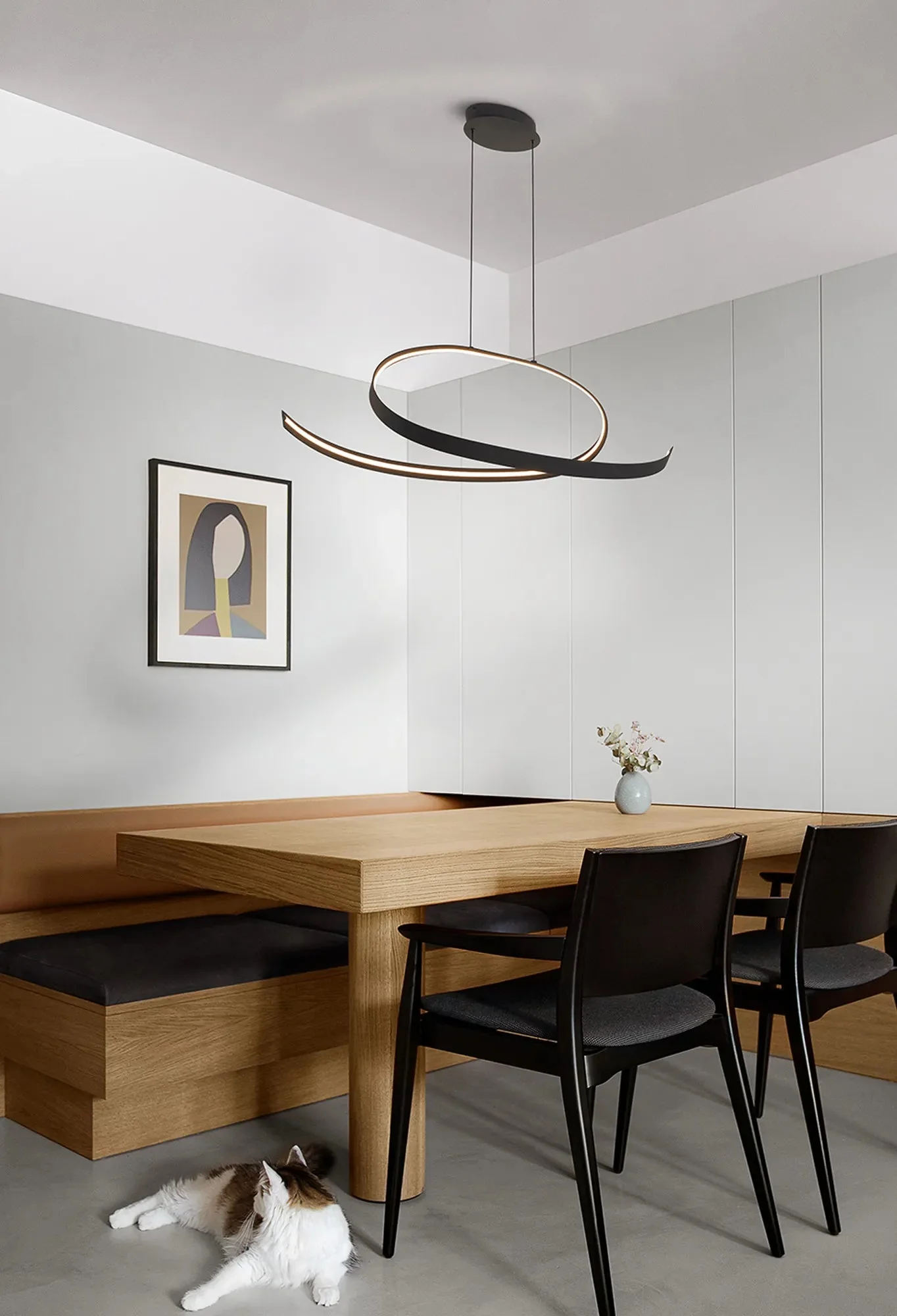 Alice LED Ceiling Light Triac Dimmable - Dark Grey/ Gold Finishes - Image 5