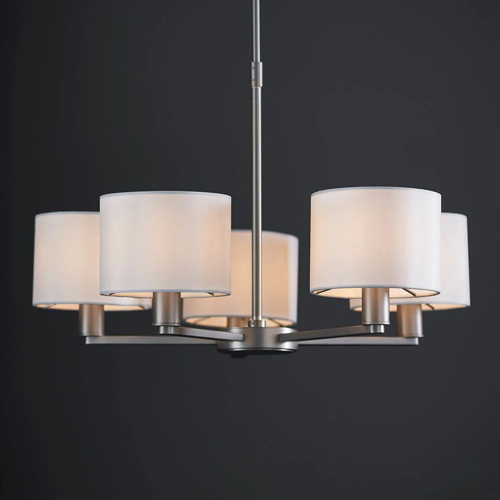 Alistair 3/5Lt Centre Ceiling Light - Antique Bronze/Matt Nickel - Image 15