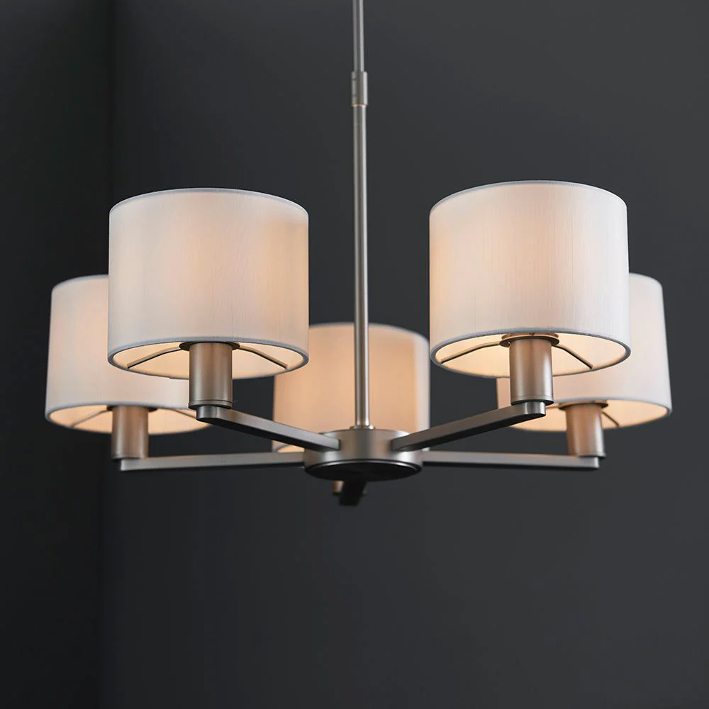 Alistair 3/5Lt Centre Ceiling Light - Antique Bronze/Matt Nickel - Image 17