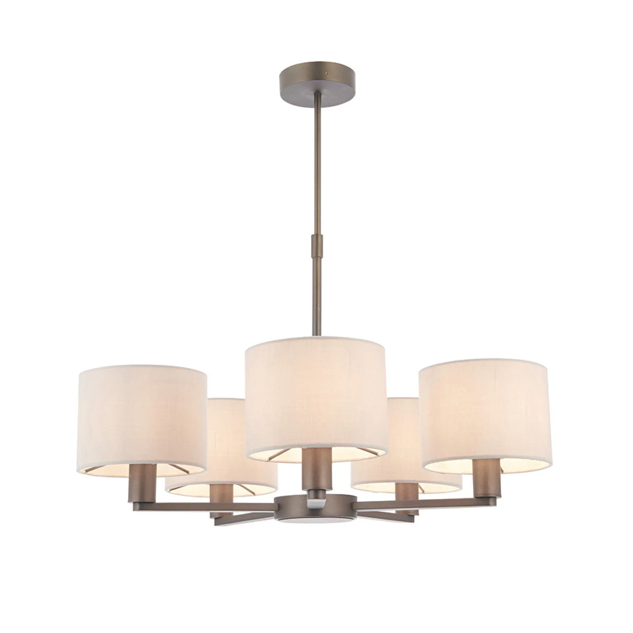 Alistair 3/5Lt Centre Ceiling Light - Antique Bronze/Matt Nickel - Image 22