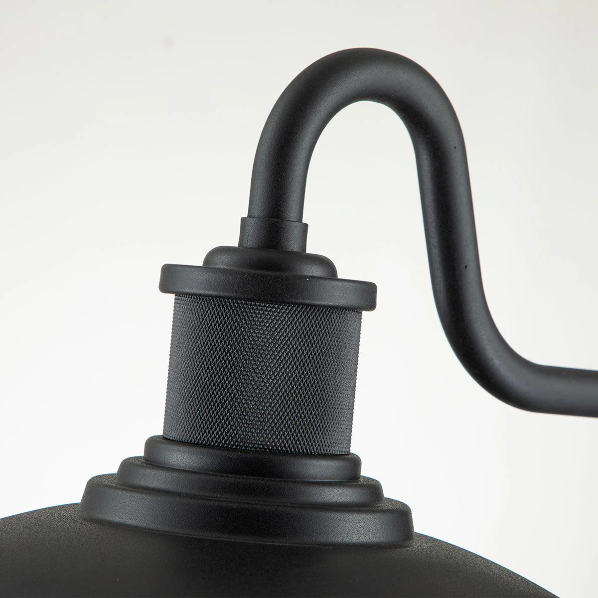 Allenbury Medium Wall Lantern - Textured Black Finish - Image 2