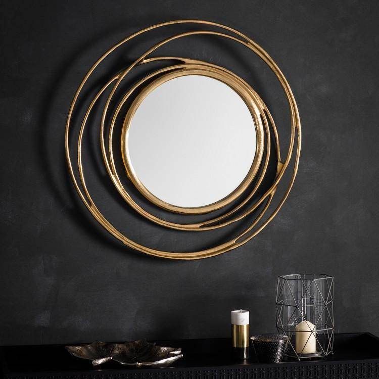 Allende Mirror Small - Gold - Image 2