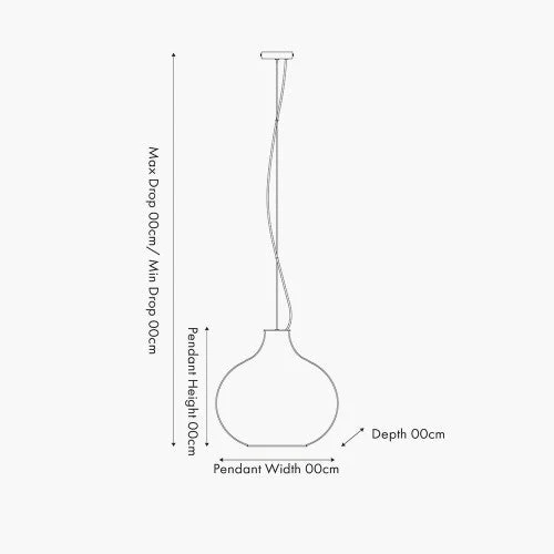 Allona Pendant Light- Various Finishes - Image 12