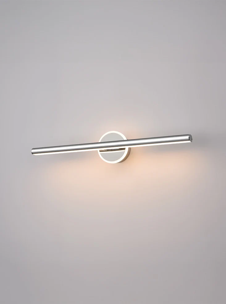 Allure LED Wall Light - Chrome and Aged Brass - Image 2