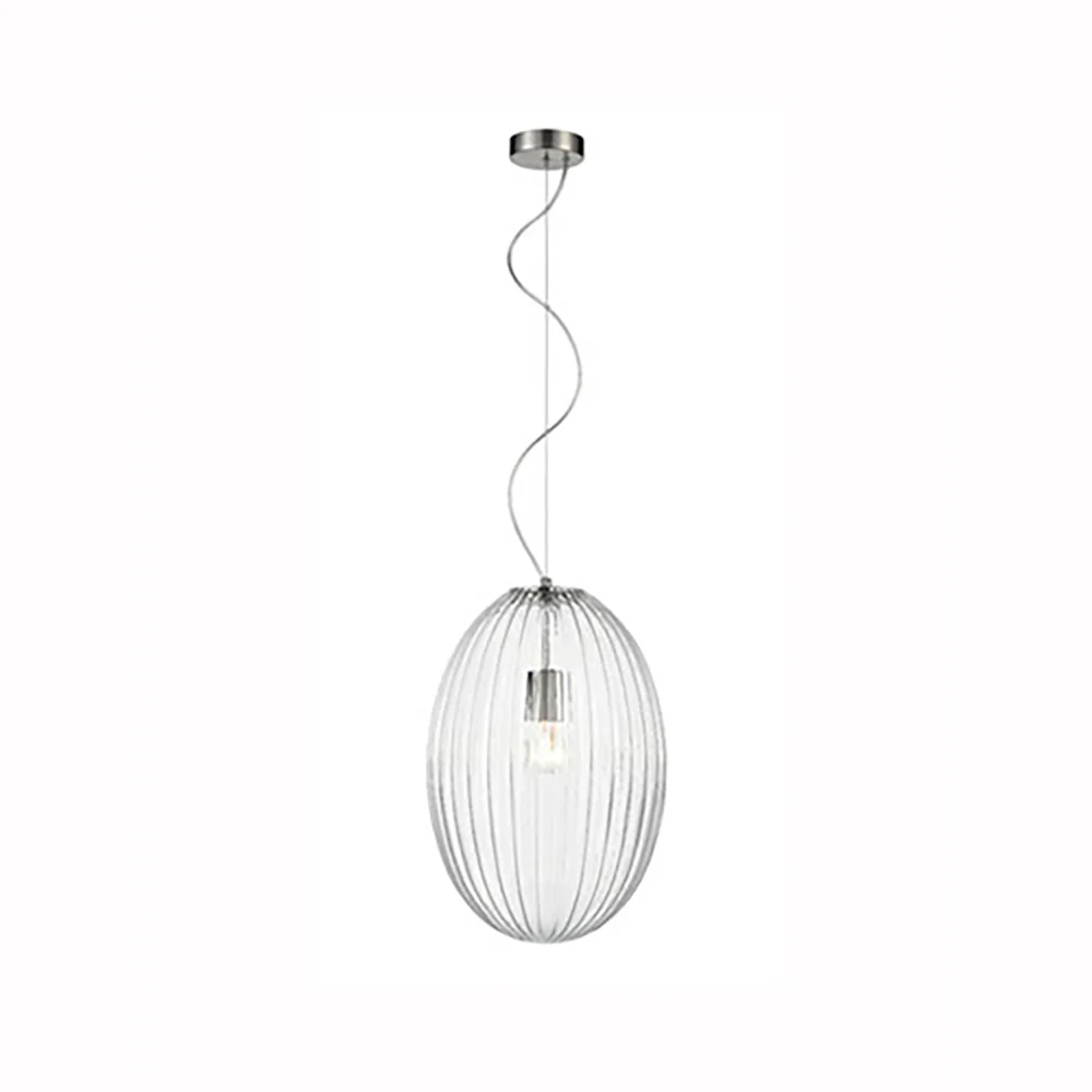 Alma Medium Pendant Ceiling Light - Clear Finish - Image 2