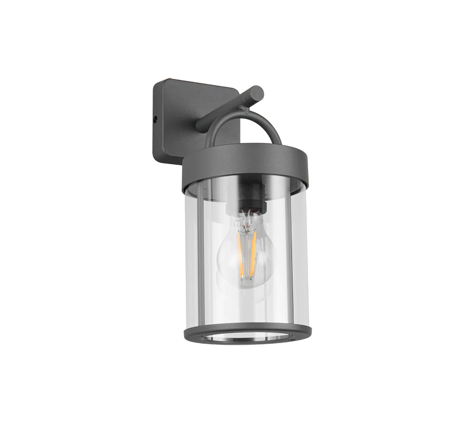 Almeria Outdoor Wall Light- Rusty/ Anthracite Finish - Image 14