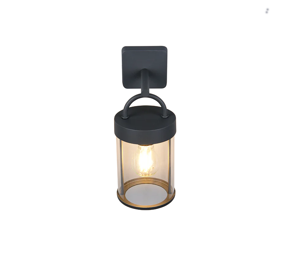Almeria Outdoor Wall Light- Rusty/ Anthracite Finish - Image 16