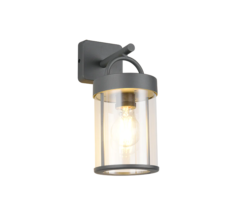 Almeria Outdoor Wall Light- Rusty/ Anthracite Finish - Image 2