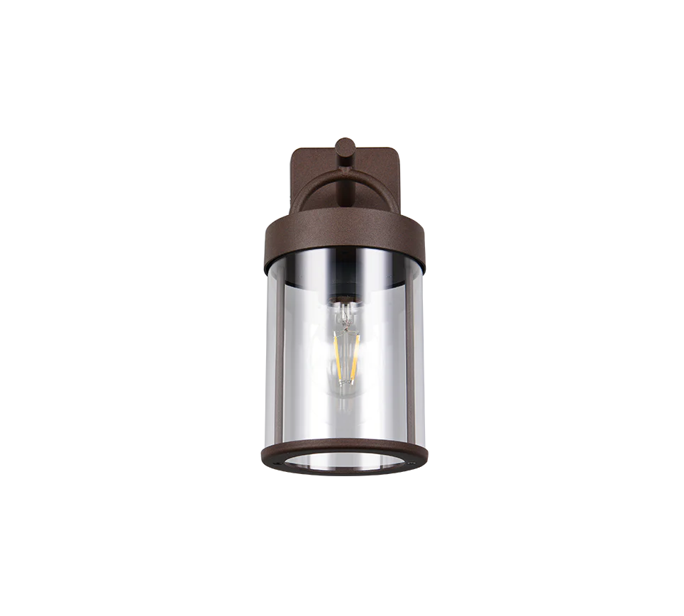 Almeria Outdoor Wall Light- Rusty/ Anthracite Finish - Image 4