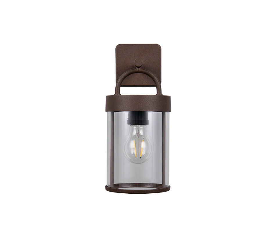 Almeria Outdoor Wall Light- Rusty/ Anthracite Finish - Image 5