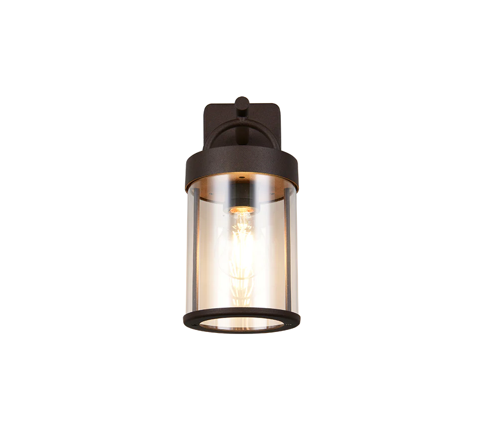 Almeria Outdoor Wall Light- Rusty/ Anthracite Finish - Image 7