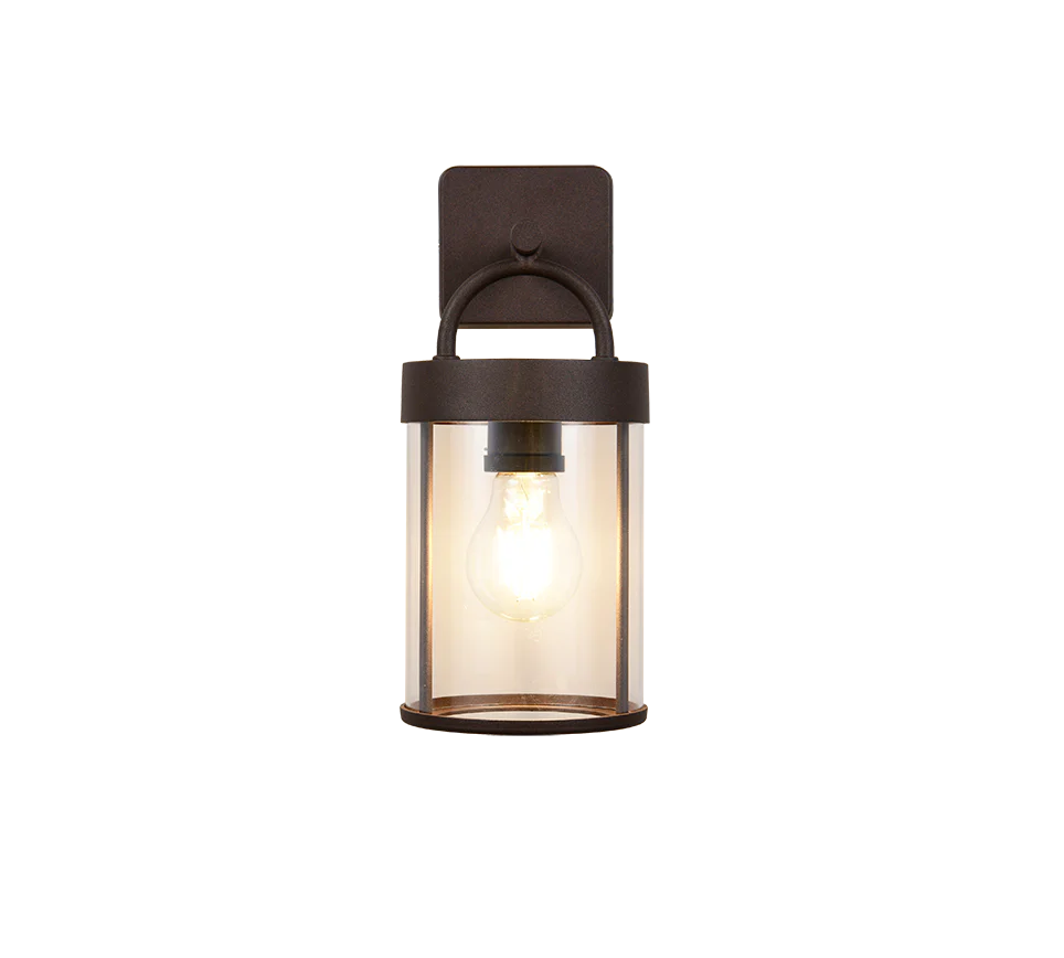 Almeria Outdoor Wall Light- Rusty/ Anthracite Finish - Image 9