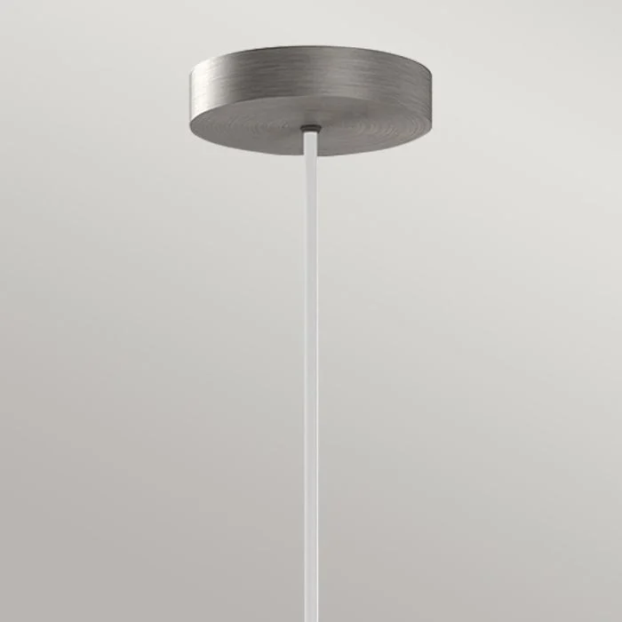 Alora Mood Bijou LED Pendant - Brushed Nickel/ Black / Aged Gold - Image 14