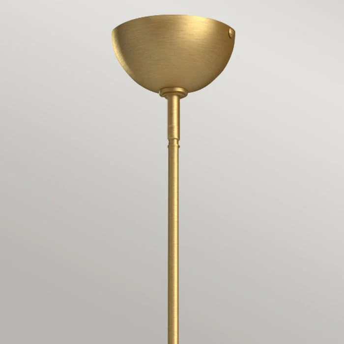 Alora Mood Jude 3 lt Chandelier - Brushed Gold/ Matte Black - Image 4
