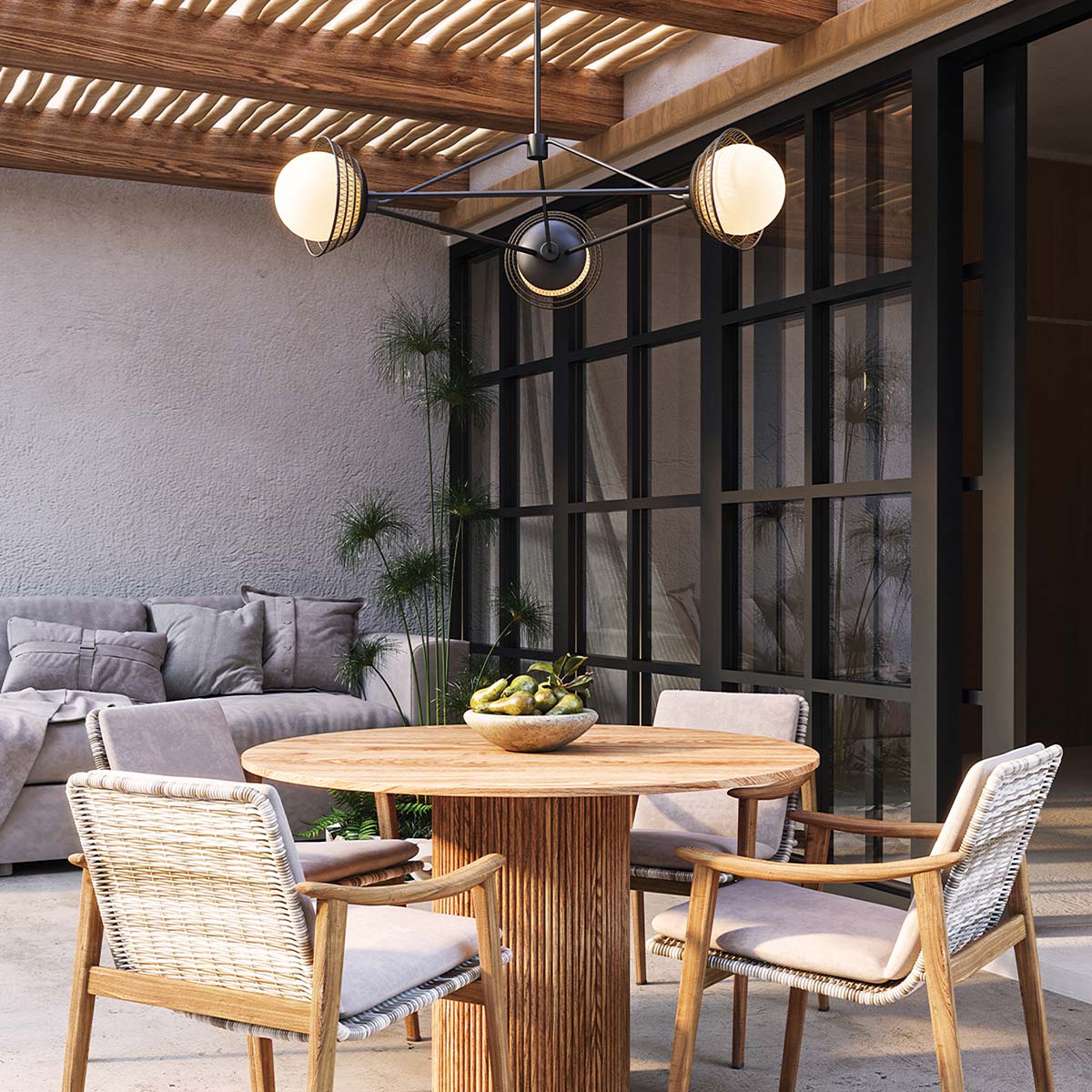 Alora Mood Perth 3lt Chandelier - E14 - Image 10