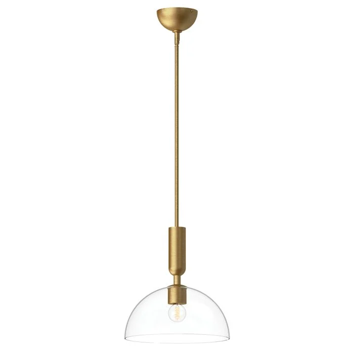 Alora Mood Jude 1 lt Pendant - Brushed Gold/ Matte Black - Image 5