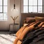 Alora Mood Jude 1 lt Pendant - Brushed Gold/ Matte Black - Image 6