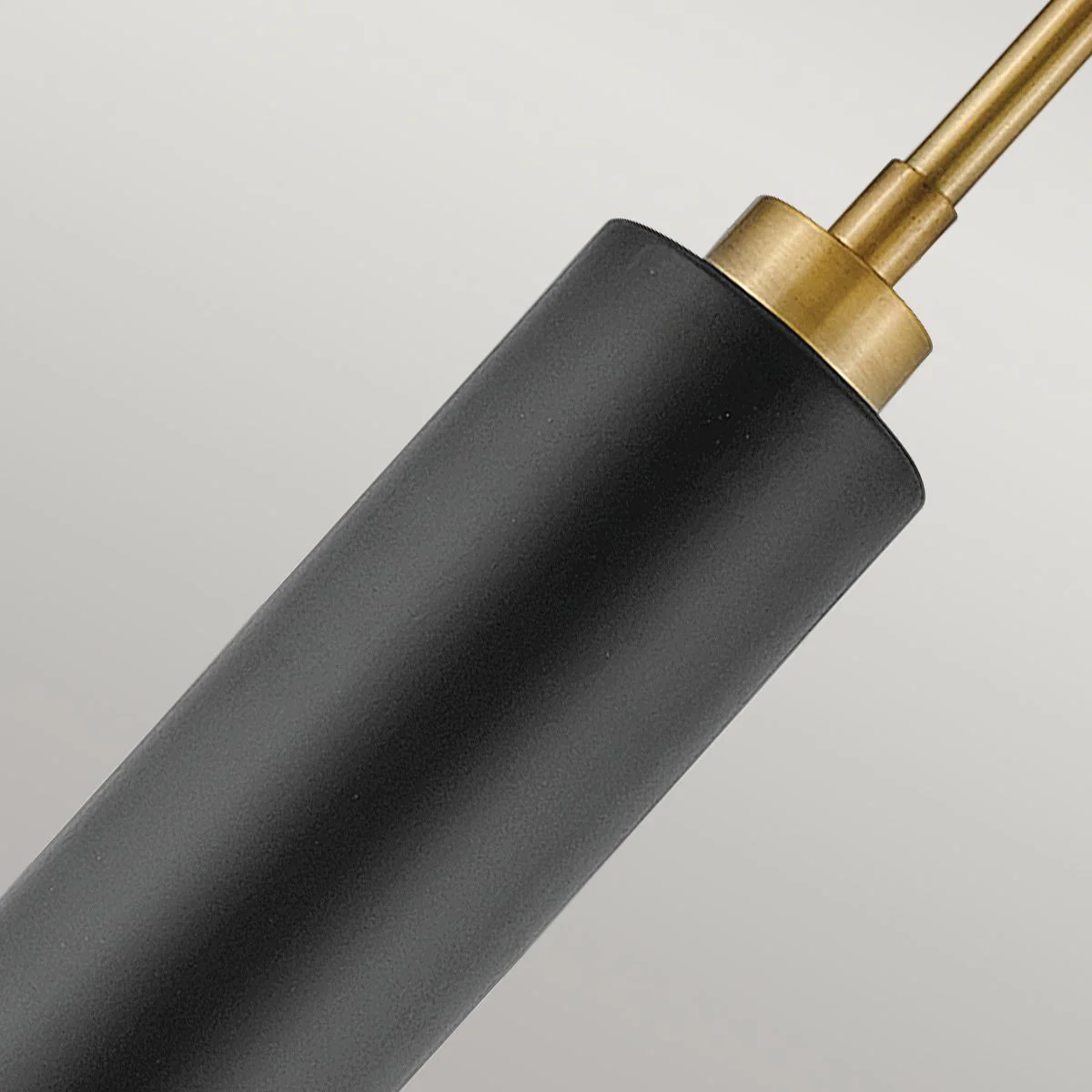 Hinkley Cedric Medium Pendant - Black/ Lacquered Brass - Image 5