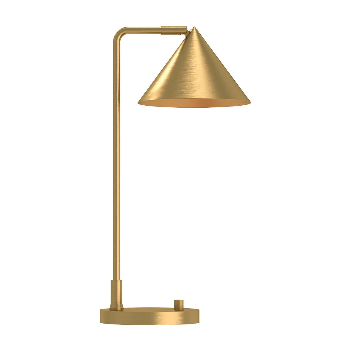 Alora Mood Remyck 1 lt Table Lamp - Brushed Gold/ Matte Black - Image 2