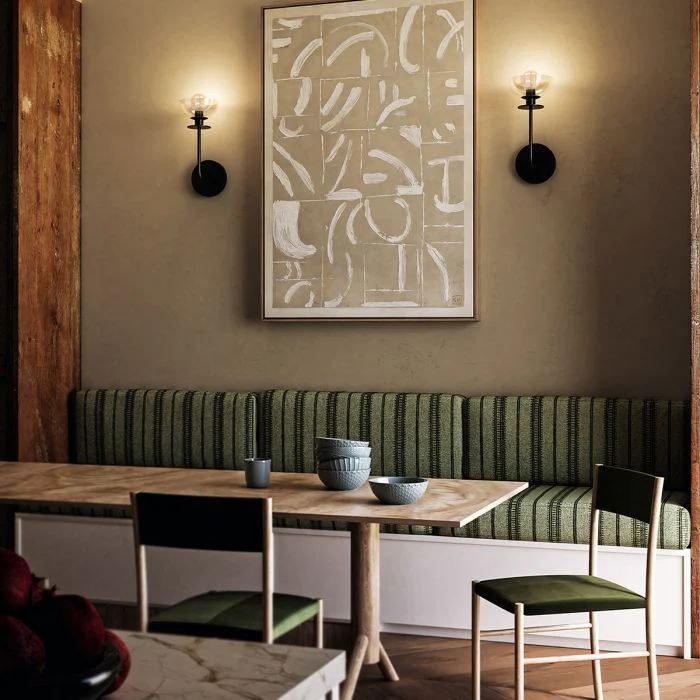 Alora Mood Sylvia 1 lt Wall Light, Matte Black - Promotional Offer - Image 4