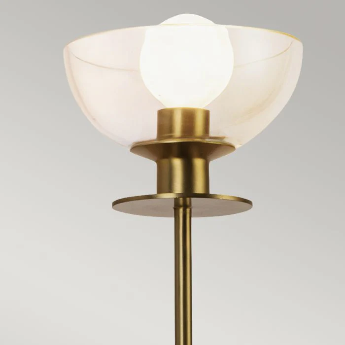 Alora Mood Sylvia 1 lt Wall Light - Brushed Gold/ Matte Black - Image 3