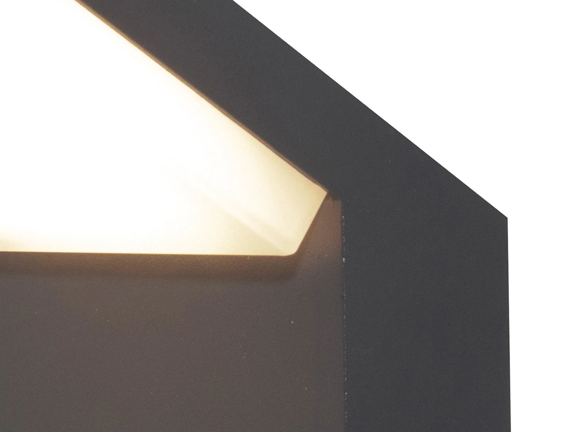 Alpine Wall Lamp, 6W LED, 3000K, 510lm, IP65, Anthracite, White 3yrs Warranty - Image 5