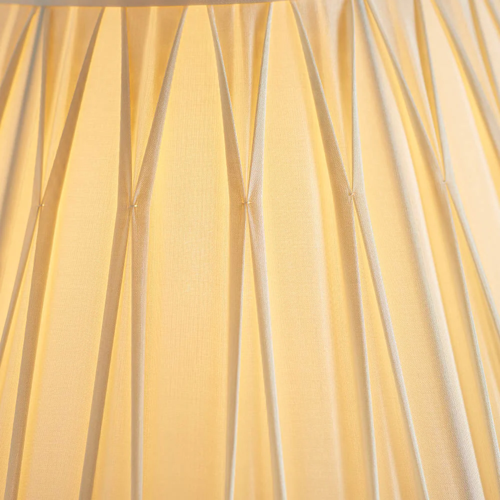 Altair & Chatsworth Floor Lamp - Polished Nickel Finish E27 - Image 6