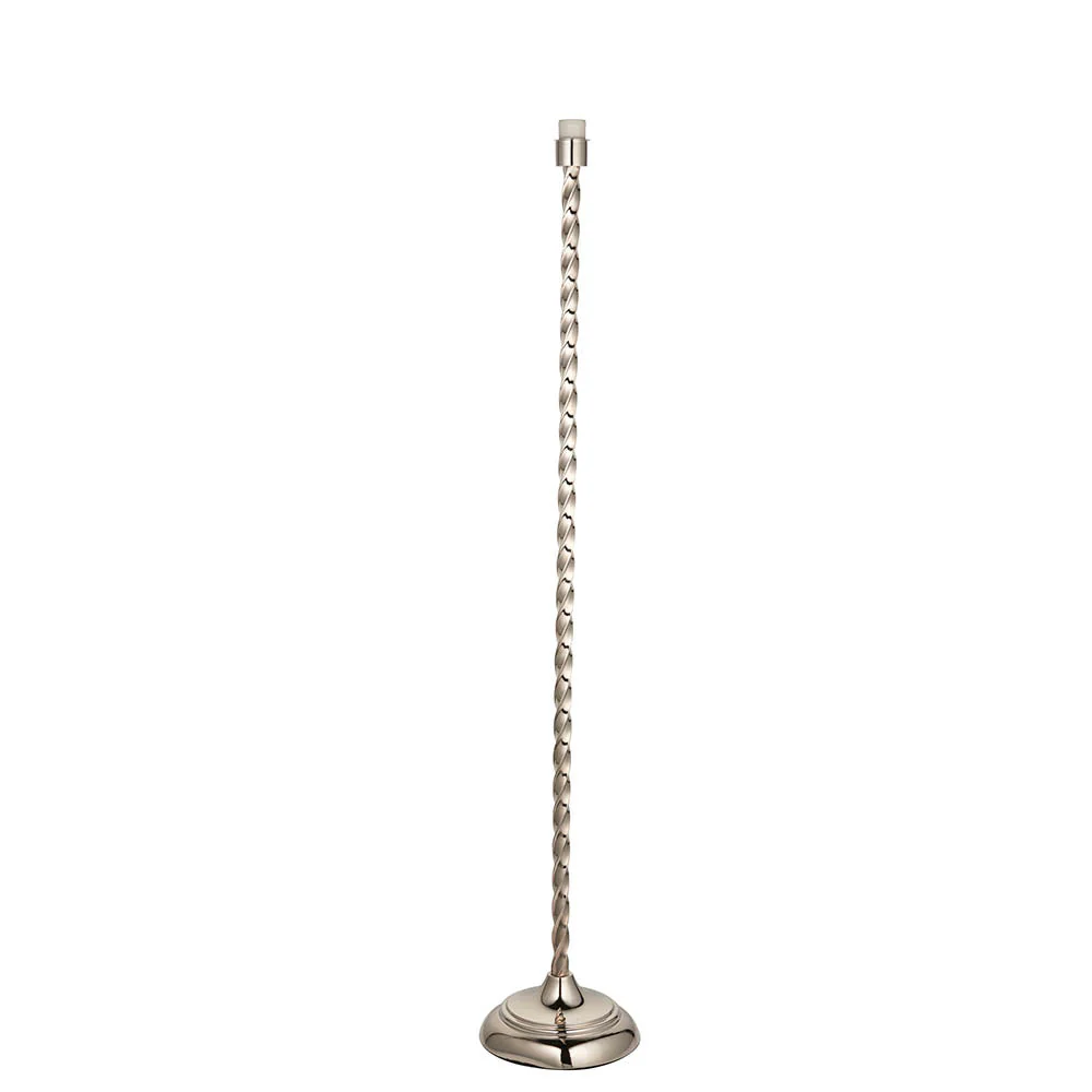 Altair & Chatsworth Floor Lamp - Polished Nickel Finish E27 - Image 8